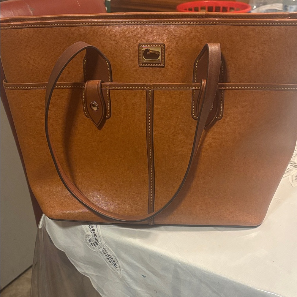 Dooney & Bourke Brown Leather Tote